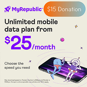 MyRepublic: $15 Donation